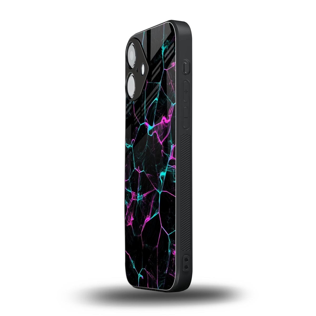 Nebula Veins Phone Case for Iphone 16 | Glass Case