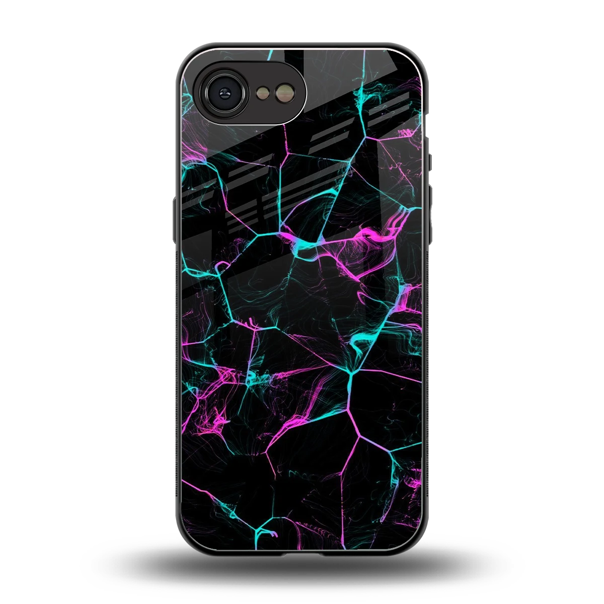Nebula Veins back phone cover | glass case for iphone 16e