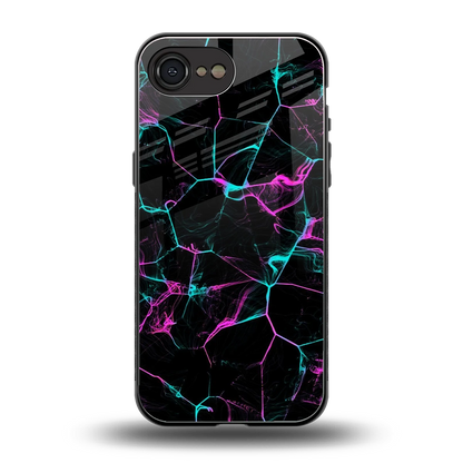 Nebula Veins back phone cover | glass case for iphone 16e