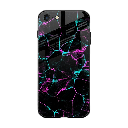 Nebula Veins back phone cover | glass case for iphone 7
