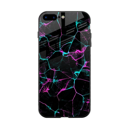 Nebula Veins back phone cover | glass case for iphone 8 plus