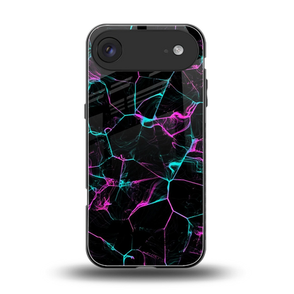 Nebula Veins back phone cover | glass case for iphone air