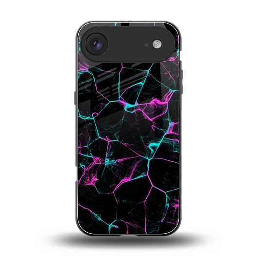 Nebula Veins back phone cover | glass case for iphone air