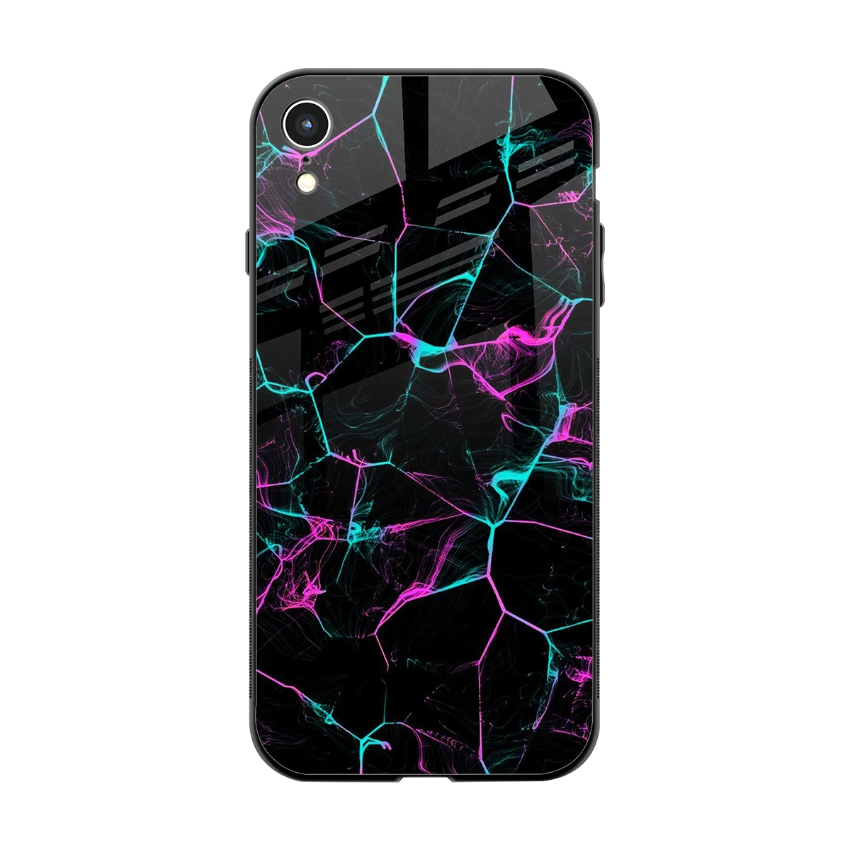 Nebula Veins back phone cover | glass case for iphone xr