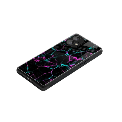 Nebula Veins stylish phone case for nothing phone 1 | glossy glass and slim fit