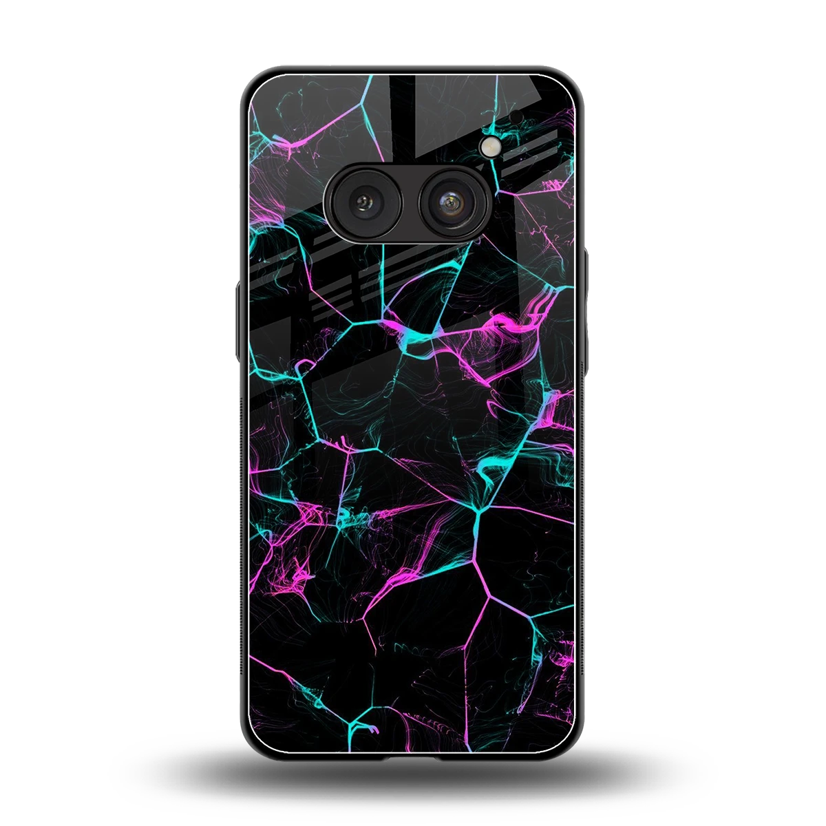 Nebula Veins back phone cover | glass case for nothing phone 2a plus