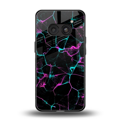 Nebula Veins back phone cover | glass case for nothing phone 2a plus
