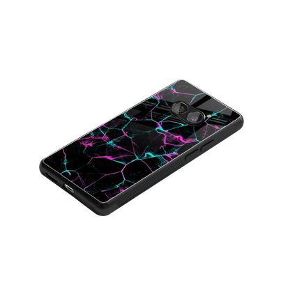 Nebula Veins stylish phone case for nothing phone 2a | glossy glass and slim fit