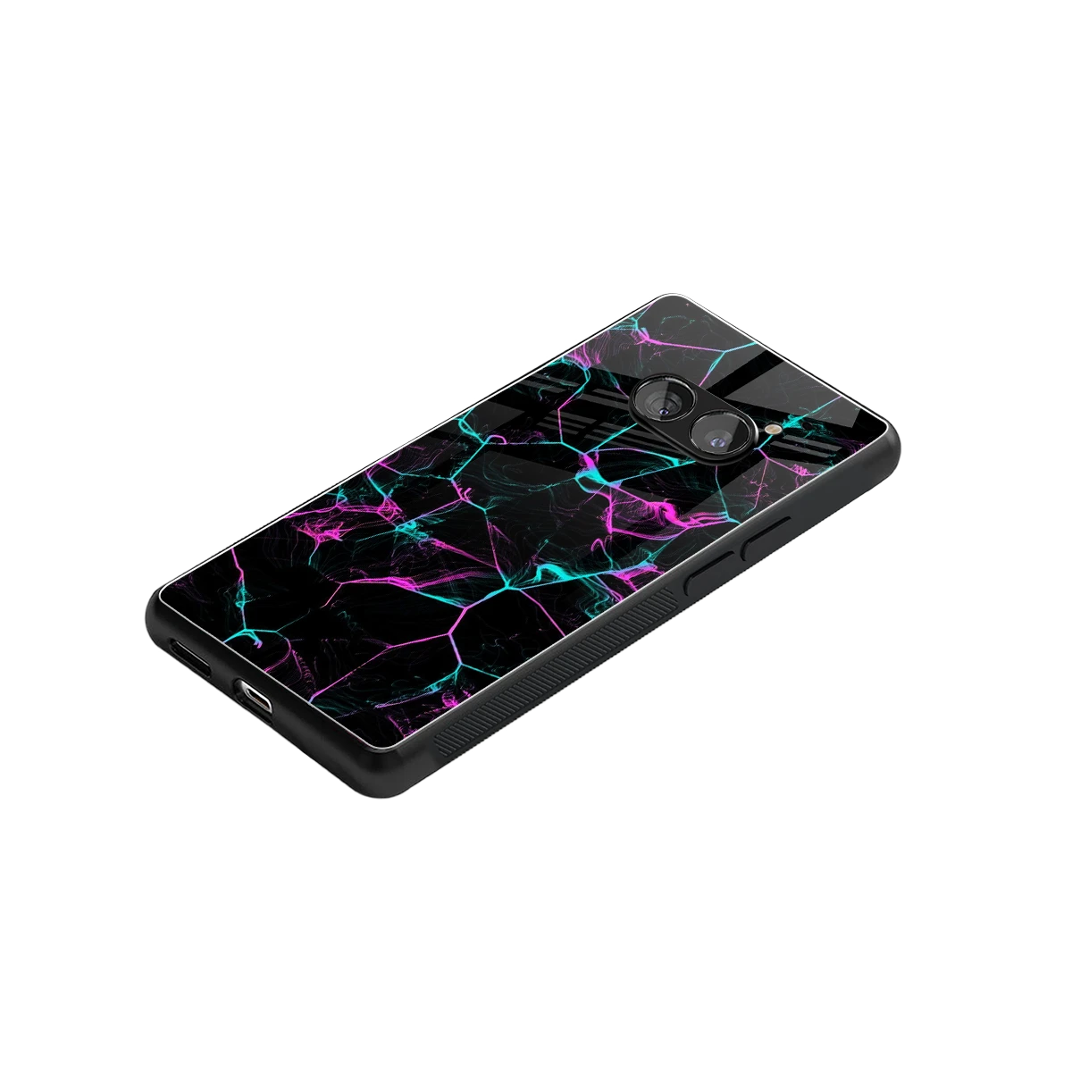 Nebula Veins stylish phone case for nothing phone 2a plus | glossy glass and slim fit