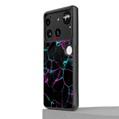 Nebula Veins nothing phone 3 mobile cover | shockproof glass phone case