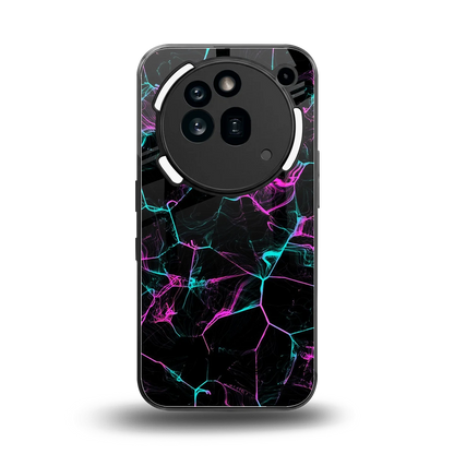 Nebula Veins back phone cover | glass case for nothing phone 3a pro