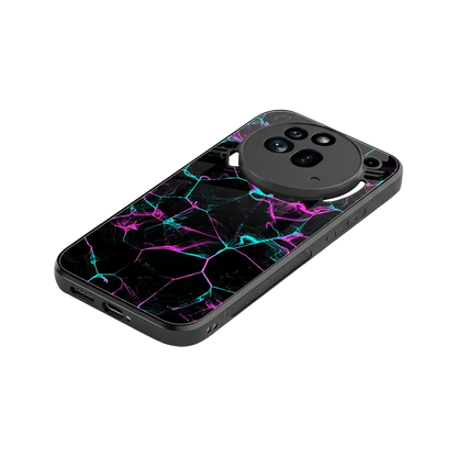 Nebula Veins stylish phone case for nothing phone 3a pro | glossy glass and slim fit