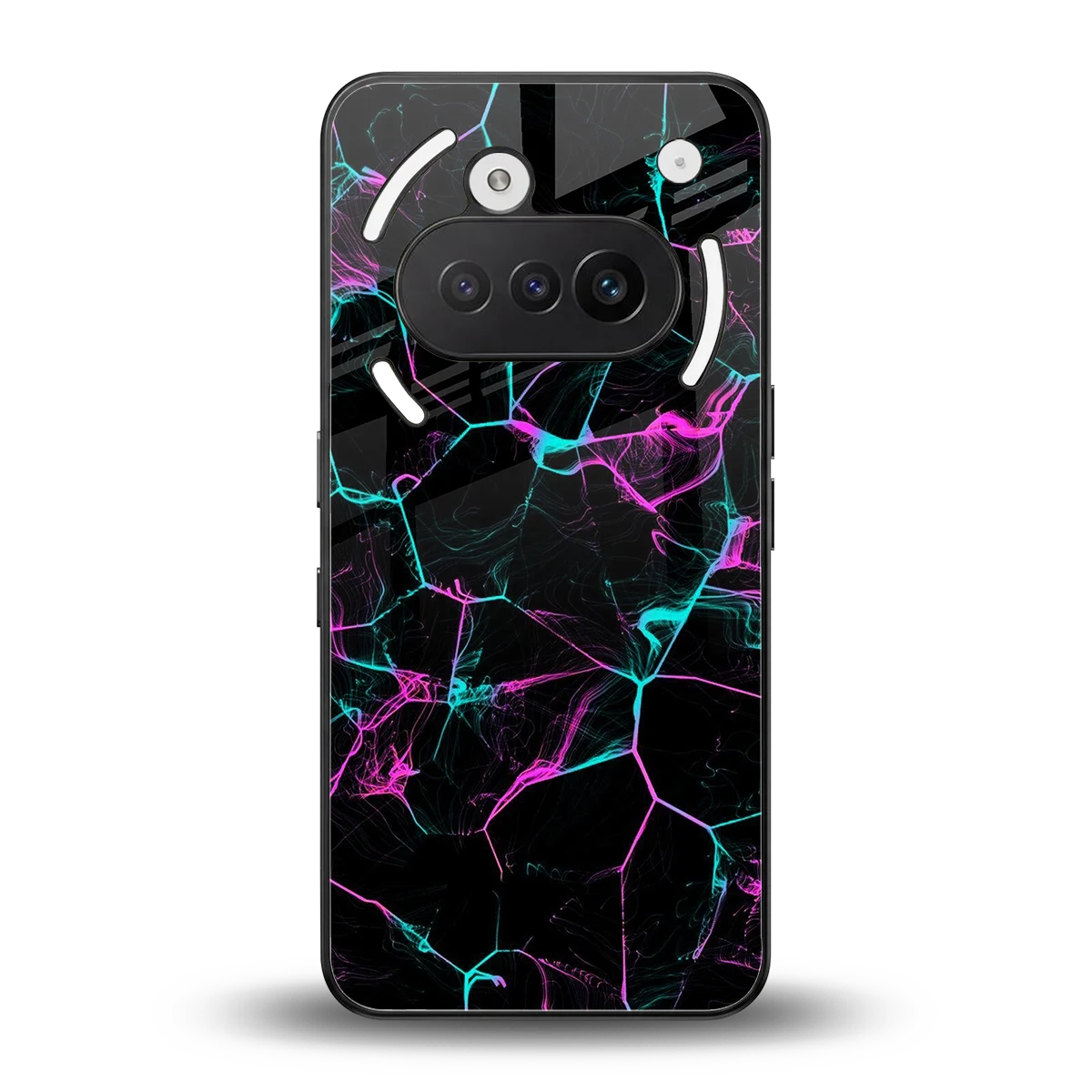 Nebula Veins back phone cover | glass case for nothing phone 3a