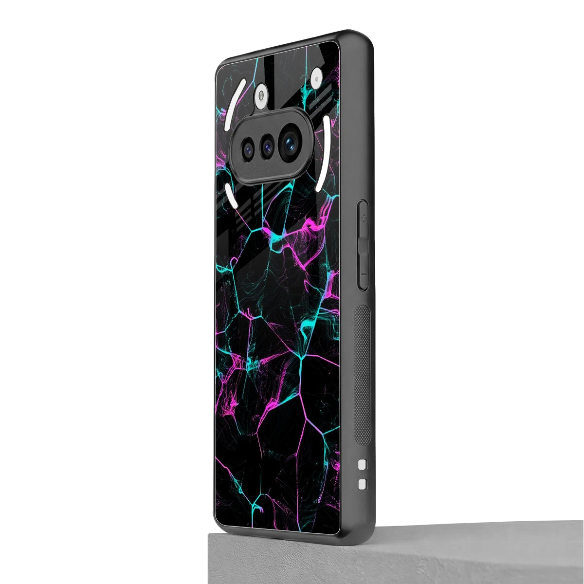 Nebula Veins nothing phone 3a mobile cover | shockproof glass phone case
