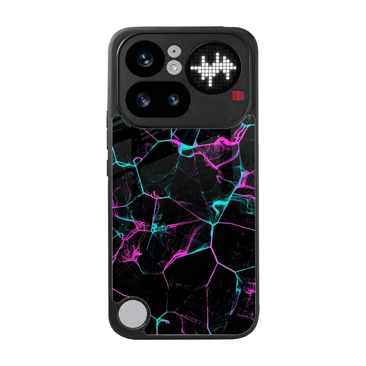 Nebula Veins back phone cover | glass case for nothing phone 4a pro