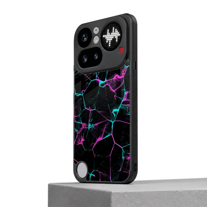 Nebula Veins nothing phone 4a pro mobile cover | shockproof glass phone case