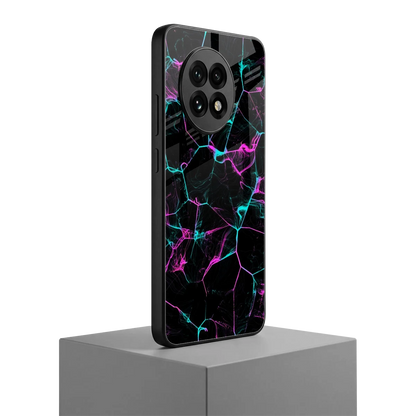 Nebula Veins oneplus 13r mobile cover | shockproof glass phone case