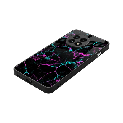 Nebula Veins stylish phone case for oneplus 13r | glossy glass and slim fit
