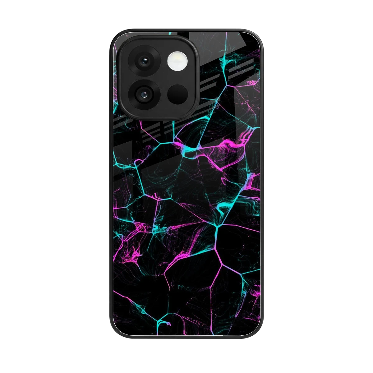 Nebula Veins back phone cover | glass case for oneplus 13s