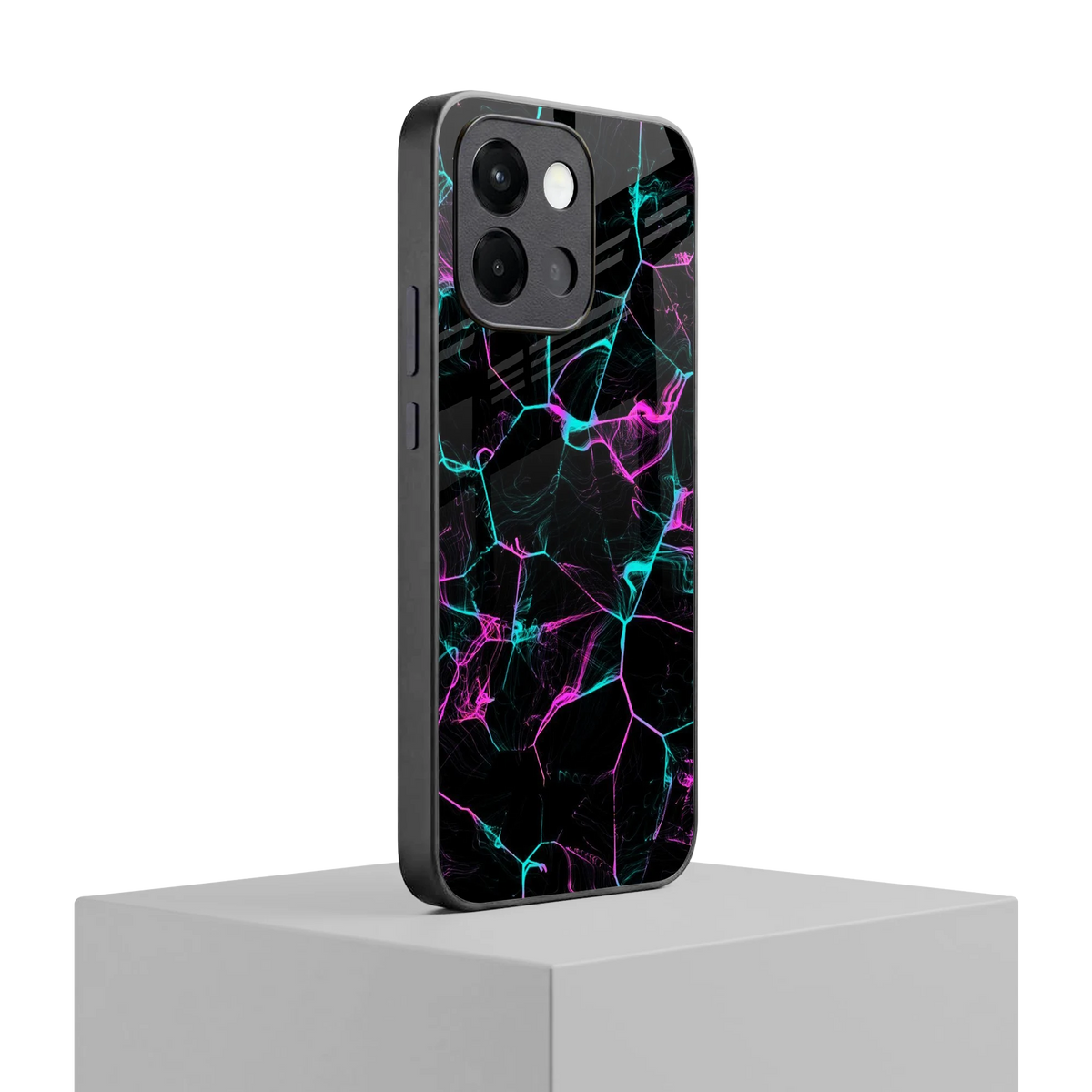 Nebula Veins oneplus 13s mobile cover | shockproof glass phone case