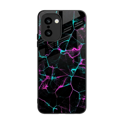 Nebula Veins back phone cover | glass case for oneplus 15r