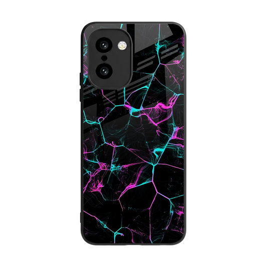 Nebula Veins back phone cover | glass case for oneplus 15r