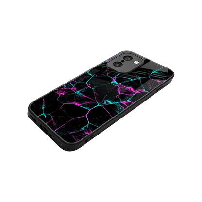 Nebula Veins stylish phone case for oneplus 15r | glossy glass and slim fit