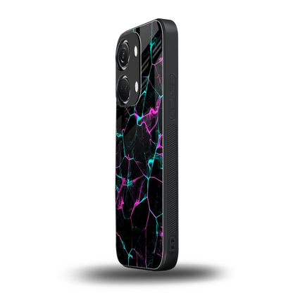 Nebula Veins oneplus nord 3 mobile cover | shockproof glass phone case