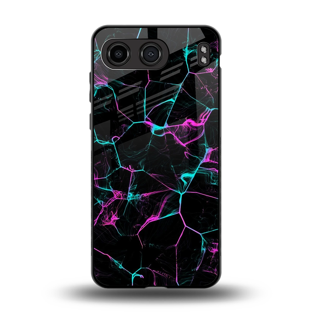 Nebula Veins back phone cover | glass case for oneplus nord 4
