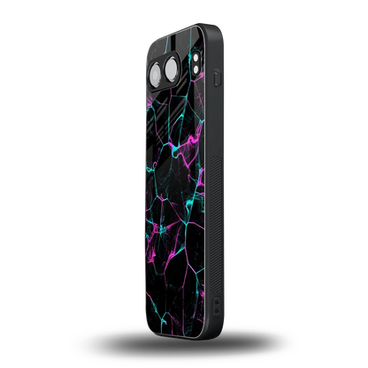 Nebula Veins oneplus nord 4 mobile cover | shockproof glass phone case