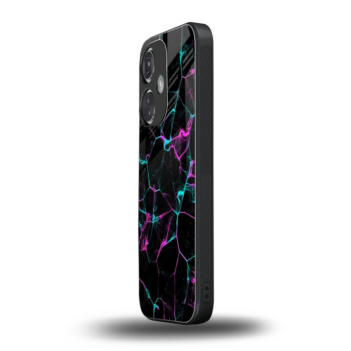 Nebula Veins oneplus nord ce 3 mobile cover | shockproof glass phone case
