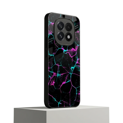 Nebula Veins oppo f29 5g mobile cover | shockproof glass phone case