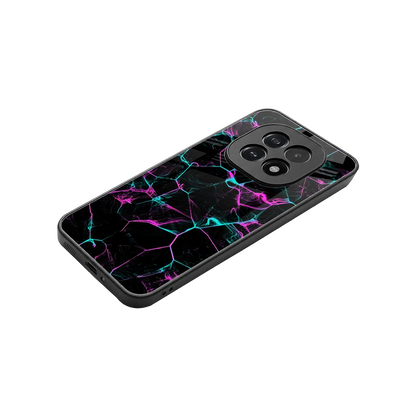 Nebula Veins stylish phone case for oppo f29 5g | glossy glass and slim fit