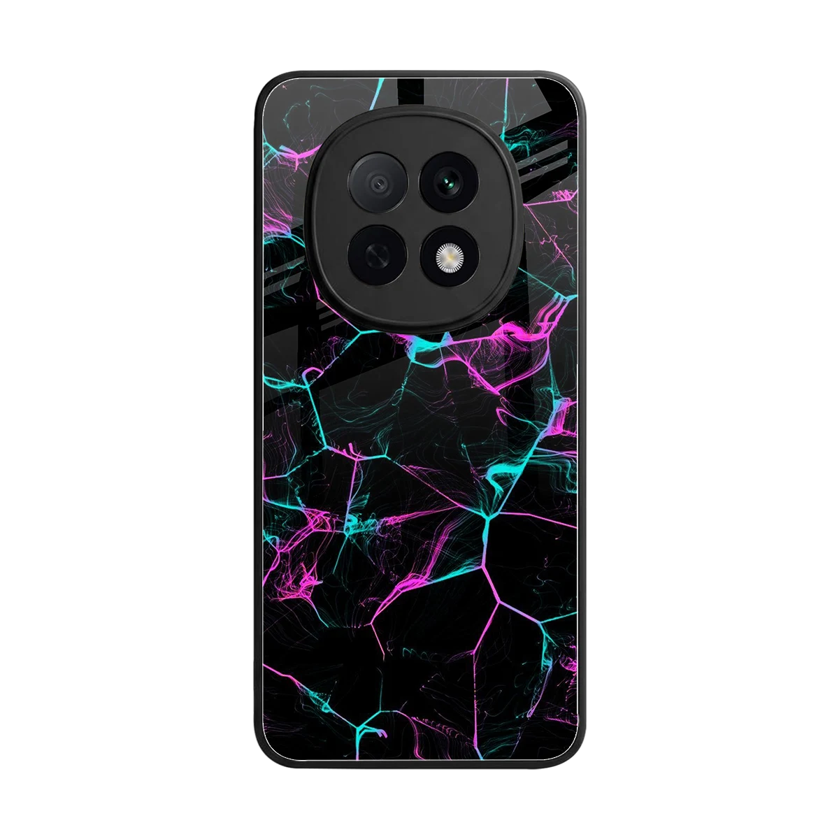 Nebula Veins back phone cover | glass case for oppo f29 pro 5g