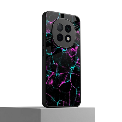 Nebula Veins oppo f29 pro 5g mobile cover | shockproof glass phone case