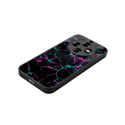 Nebula Veins stylish phone case for oppo f31 pro 5g | glossy glass and slim fit