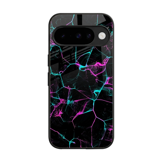 Nebula Veins back phone cover | glass case for google pixel 10