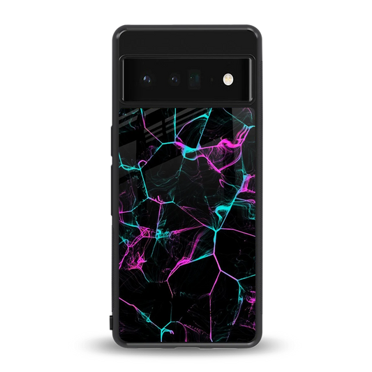 Nebula Veins back phone cover | glass case for google pixel 6 pro