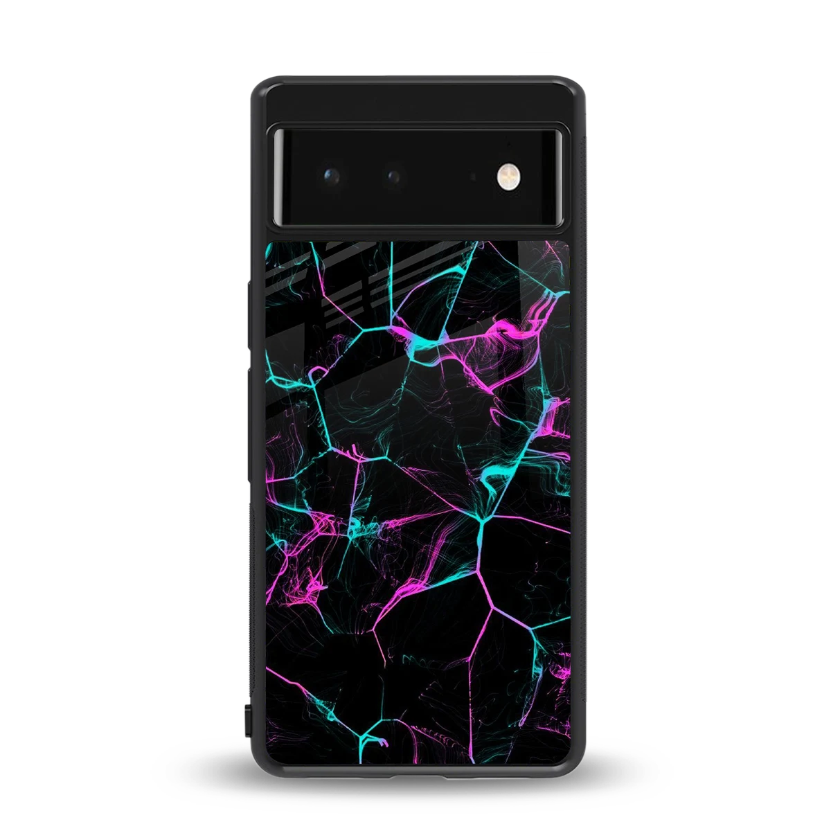 Nebula Veins back phone cover | glass case for google pixel 6
