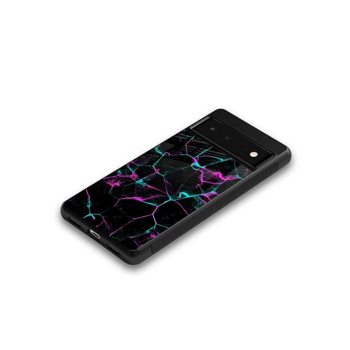 Nebula Veins google pixel 6a mobile cover | shockproof glass phone case