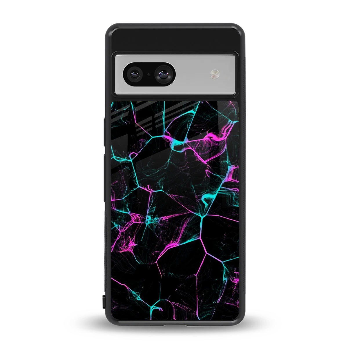 Nebula Veins back phone cover | glass case for google pixel 7