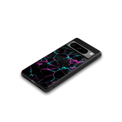 Nebula Veins google pixel 8 pro mobile cover | shockproof glass phone case