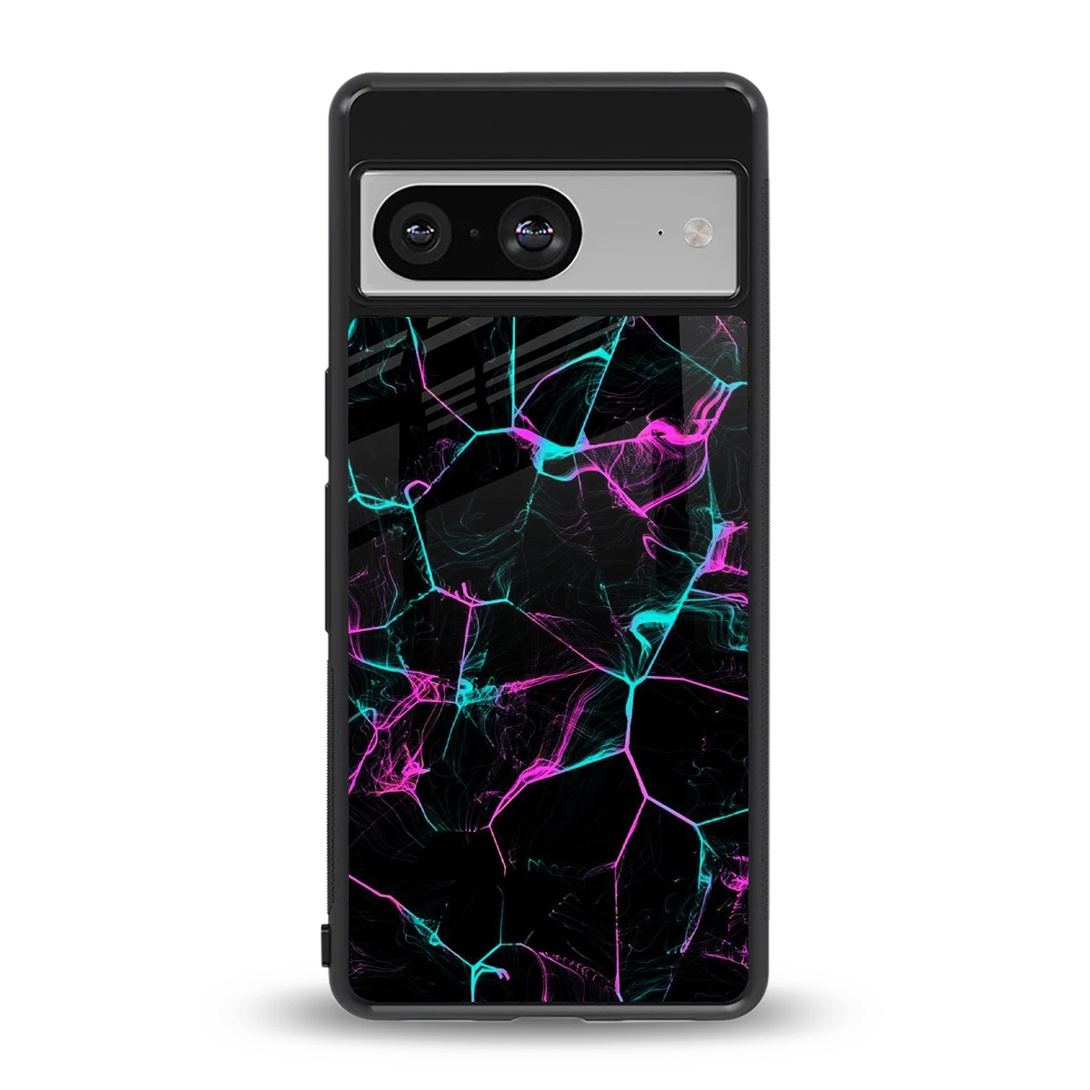 Nebula Veins back phone cover | glass case for google pixel 8