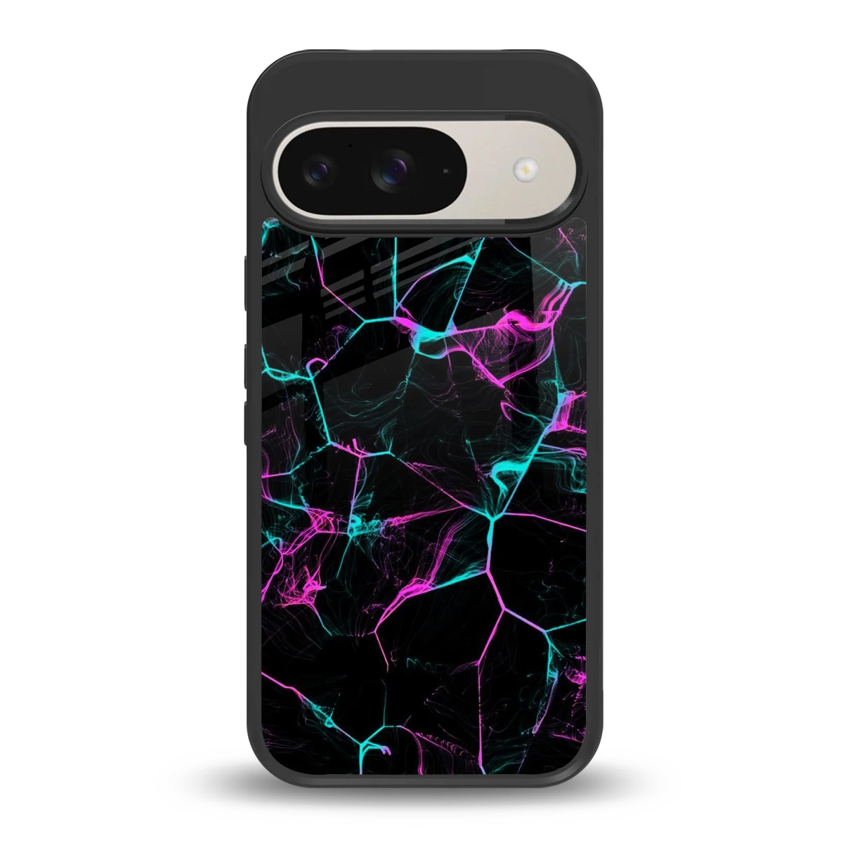 Nebula Veins back phone cover | glass case for google pixel 9
