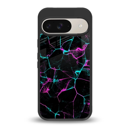 Nebula Veins back phone cover | glass case for google pixel 9