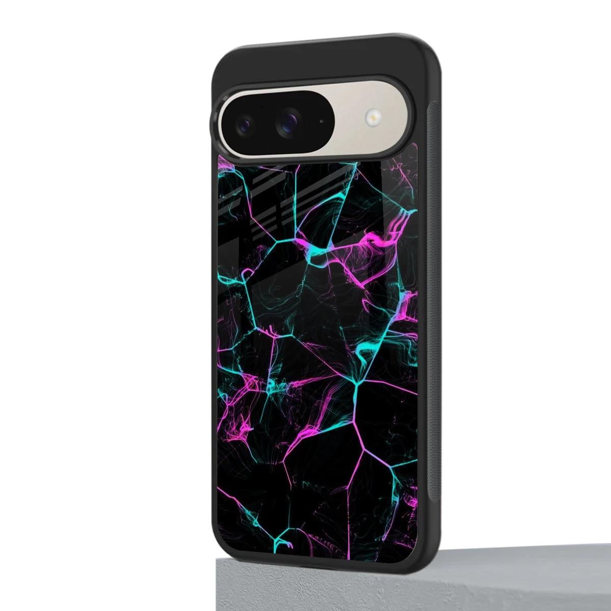Nebula Veins google pixel 9 mobile cover | shockproof glass phone case