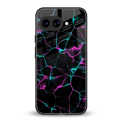 Nebula Veins back phone cover | glass case for google pixel 10a