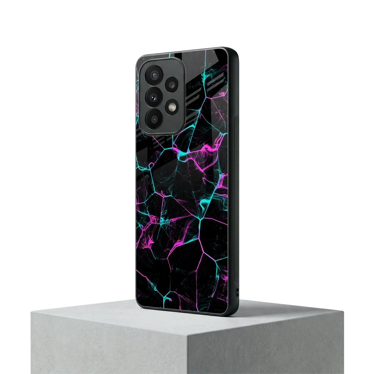 Nebula Veins samsung galaxy a23 mobile cover | shockproof glass phone case