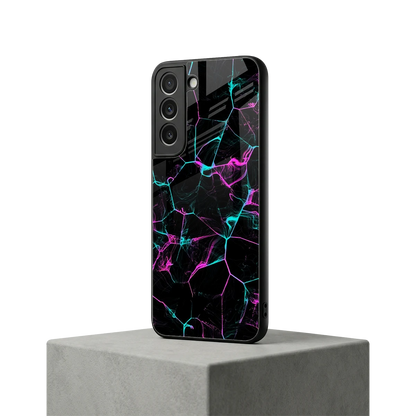 Nebula Veins samsung galaxy s22 mobile cover | shockproof glass phone case