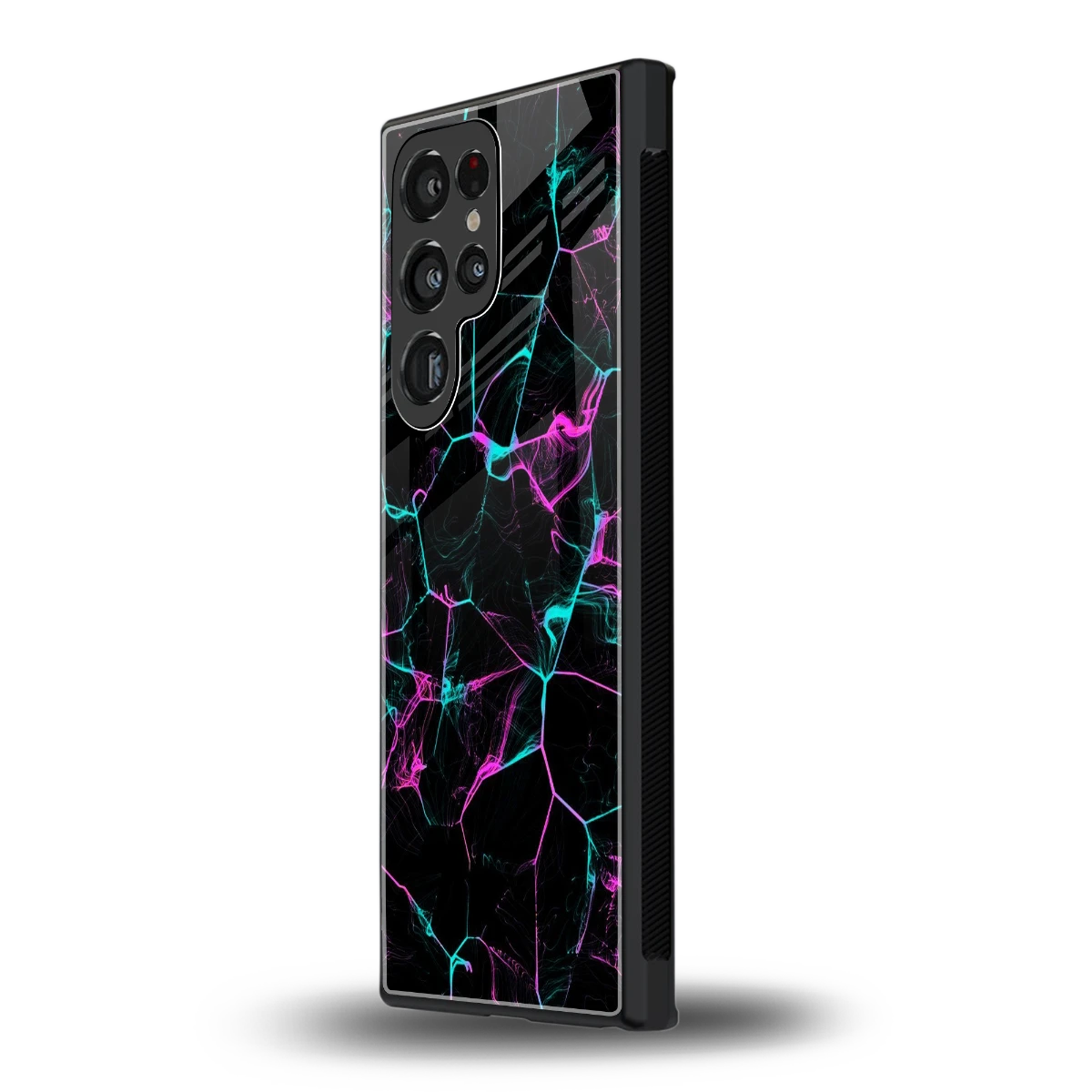 Nebula Veins samsung galaxy s24 ultra mobile cover | shockproof glass phone case